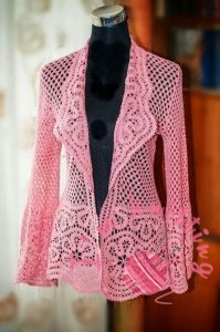 DIY Crochet Lace Jacket Pattern Ideas
