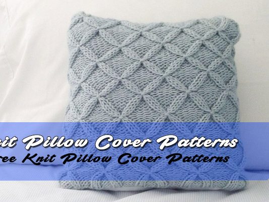 Knit Pillow Cover Knit Pillow Cover Patterns