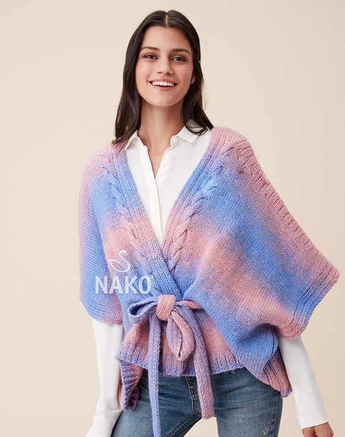Spring Knitted Cardigan Model by Nako