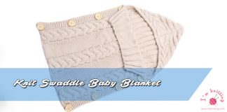 Knit Swaddle Baby Blanket Pattern