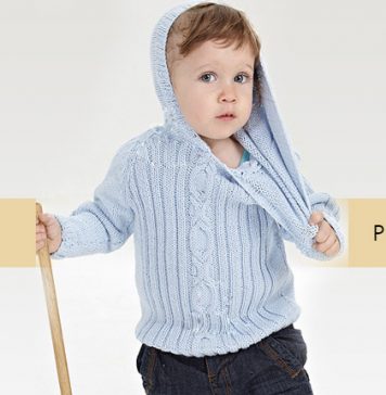 Hoodie knitting pattern for kid’s Free Hooded Sweater Knitting Pattern for beginners