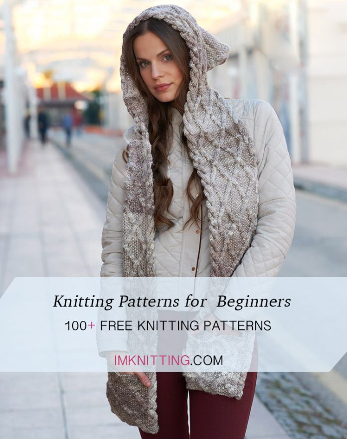 100+ Easy Knitting Patterns for Beginners | Knitting patterns for beginners
