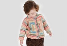 Free Toddler Sweater Knitting Pattern: Butterfly